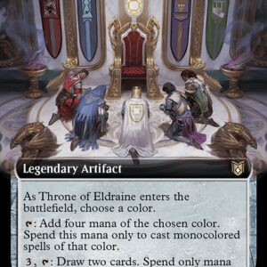 Wilds of Eldraine Commander - 40 - Throne of Eldraine - Rare - C - Foil (Front)