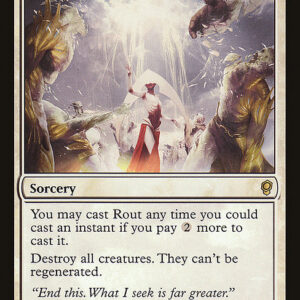 Conspiracy - 80 - Rout - Rare - W - Non-foil (Front)