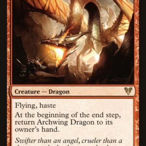 Avacyn Restored - 126 - Archwing Dragon - Rare - R - Non-foil (Front)
