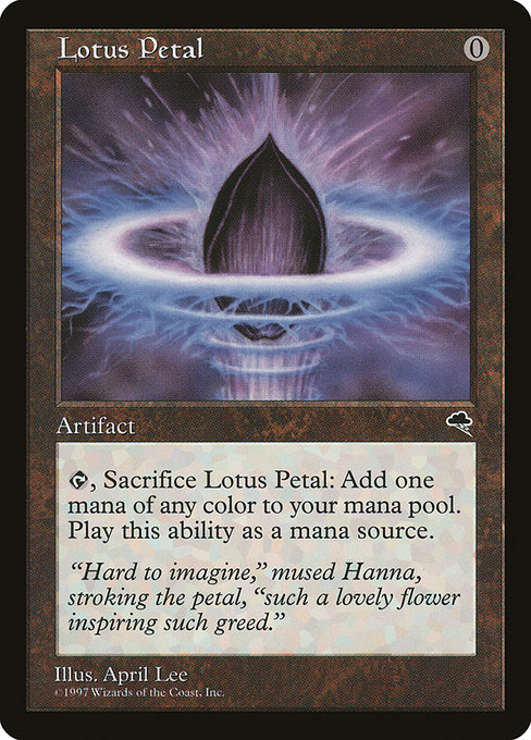 Tempest - 294 - Lotus Petal - Common - C - Non-foil (Front)