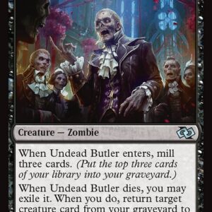 Foundations Jumpstart - 500 - Undead Butler - Uncommon - B - Non-foil (Front)