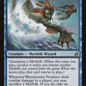 Lorwyn - 95 - Wanderwine Prophets - Rare - U - Non-foil (Front)