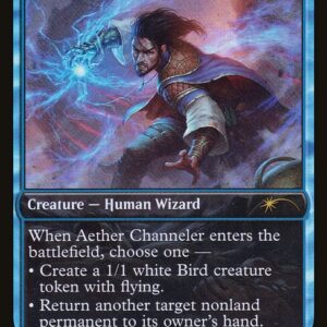Store Championships - 11 - Aether Channeler - Rare - U - Foil - Promo (Front)
