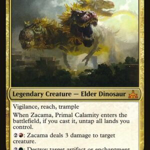 The List - RIX-174 - Zacama, Primal Calamity - Mythic - Multi - Non-foil (Front)