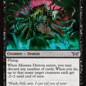 Duskmourn: House of Horror - 109 - Miasma Demon - Uncommon - B - Non-foil (Front)