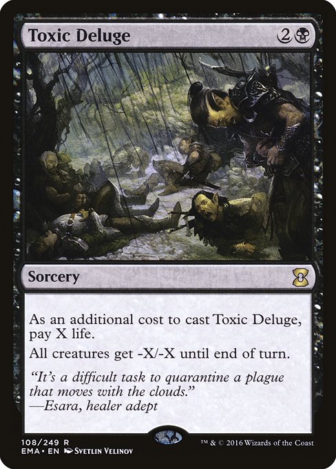 Eternal Masters - 108 - Toxic Deluge - Rare - B - Non-foil (Front)