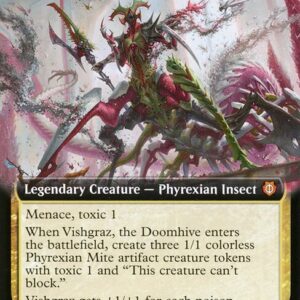 Phyrexia: All Will Be One Commander - 40 - Vishgraz, the Doomhive - Mythic - Multi - Non-foil (Front)