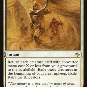 Fate Reforged - 22 - Rally the Ancestors - Rare - W - Non-foil (Front)