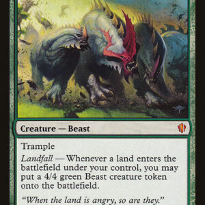Commander 2013 - 164 - Rampaging Baloths - Mythic - G - Non-foil (Front)