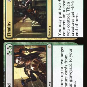 Commander 2020 - 212 - Find // Finality - Rare - BG - Non-foil (Front)