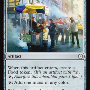 Marvel's Spider-Man - 164 - Hot Dog Cart - Common - C - Non-foil (Front)