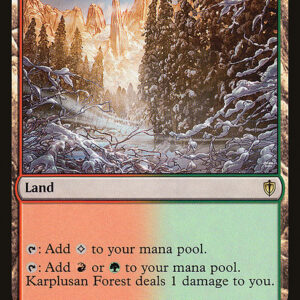 Commander 2016 - 305 - Karplusan Forest - Rare - C - Non-foil (Front)