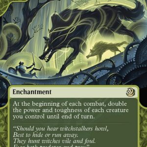 Wilds of Eldraine: Enchanting Tales - 62 - Unnatural Growth - Rare - G - Non-foil (Front)