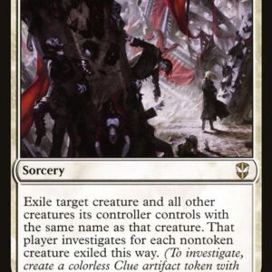 New Capenna Commander - 196 - Declaration in Stone - Rare - W - Non-foil (Front)