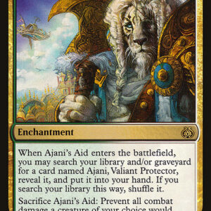 Aether Revolt - 188 - Ajani's Aid - Rare - WG - Non-foil (Front)