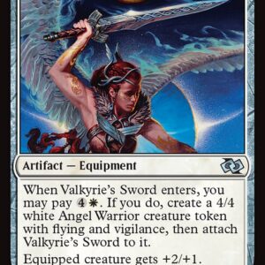 Foundations Jumpstart - 276 - Valkyrie's Sword - Uncommon - W - Non-foil (Front)
