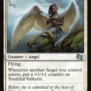 Foundations Jumpstart - 280 - Youthful Valkyrie - Uncommon - W - Non-foil (Front)