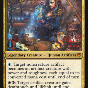 Commander 2016 - 224 - Sydri, Galvanic Genius - Mythic - Multi - Non-foil (Front)