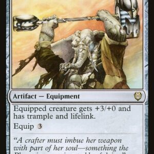 Phyrexia: All Will Be One Commander - 135 - Loxodon Warhammer - Rare - C - Non-foil (Front)