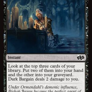 Foundations Jumpstart - 113 - Dark Bargain - Common - B - Non-foil (Front)