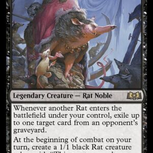 Wilds of Eldraine - 97 - Lord Skitter, Sewer King - Rare - B - Non-foil (Front)