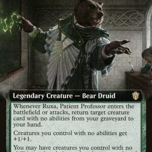 Commander 2021 - 393 - Ruxa, Patient Professor - Rare - G - Non-foil (Front)