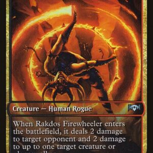 Ravnica Allegiance Promos - 197 - Rakdos Firewheeler - Uncommon - BR - Foil - Promo (Front)