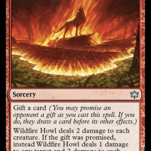Bloomburrow - 162 - Wildfire Howl - Uncommon - R - Foil (Front)