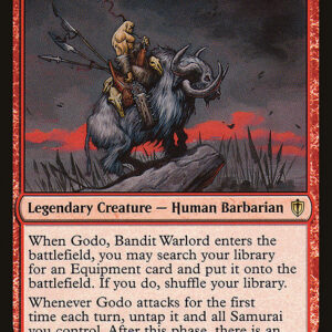 Commander 2016 - 125 - Godo, Bandit Warlord - Rare - R - Non-foil (Front)