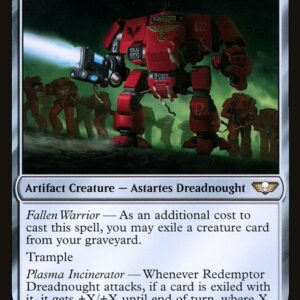 Warhammer 40,000 Commander - 164 - Redemptor Dreadnought - Rare - C - Non-foil (Front)