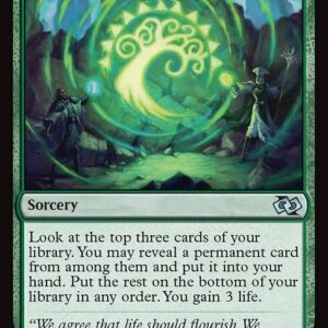 Foundations Jumpstart - 637 - Bond of Flourishing - Uncommon - G - Non-foil (Front)