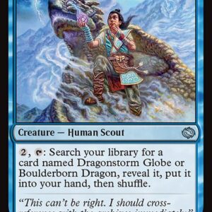 Tarkir: Dragonstorm - 43 - Dragonstorm Forecaster - Uncommon - U - Non-foil (Front)