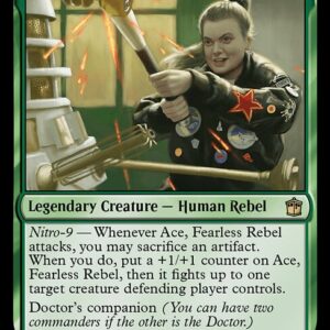 Doctor Who - 98 - Ace, Fearless Rebel - Rare - G - Non-foil (Front)