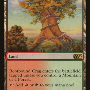Magic 2013 - 228 - Rootbound Crag - Rare - C - Non-foil (Front)