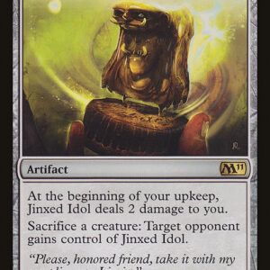 Magic 2011 - 208 - Jinxed Idol - Rare - C - Non-foil (Front)