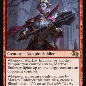 Foundations Jumpstart - 575 - Markov Enforcer - Rare - R - Non-foil (Front)