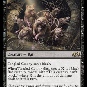 Wilds of Eldraine - 113 - Tangled Colony - Rare - B - Non-foil (Front)