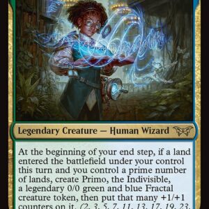 Duskmourn: House of Horror - 241 - Zimone, All-Questioning - Rare - UG - Non-foil (Front)