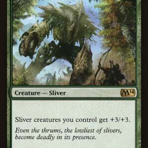Magic 2014 - 185 - Megantic Sliver - Rare - G - Non-foil (Front)