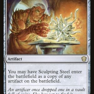 Commander 2021 - 261 - Sculpting Steel - Rare - C - Non-foil (Front)