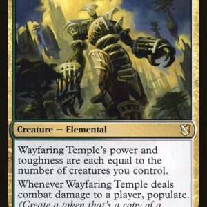 Commander 2019 - 208 - Wayfaring Temple - Rare - WG - Non-foil (Front)