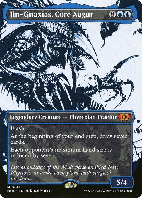 Multiverse Legends - 11 - Jin-Gitaxias, Core Augur - Mythic - U - Non-foil (Front)