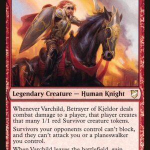 Commander 2018 - 28 - Varchild, Betrayer of Kjeldor - Rare - R - Non-foil (Front)