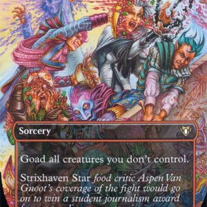 Commander Masters - 1067 - Disrupt Decorum - Rare - R - Foil - Promo (Front)