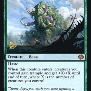 Tarkir: Dragonstorm Promos - 138s - Craterhoof Behemoth - Mythic - G - Foil - Datestamped Promo (Front)