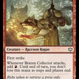 Bloomburrow - 128 - Brazen Collector - Uncommon - R - Foil (Front)