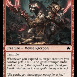 Bloomburrow - 150 - Roughshod Duo - Common - R - Foil (Front)