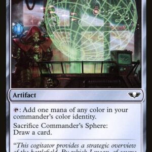 Warhammer 40,000 Commander - 233 - Commander's Sphere - Common - C - Non-foil (Front)