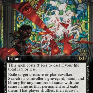 Wilds of Eldraine - 337 - The End - Rare - B - Foil (Front)