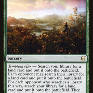 Commander 2019 - 183 - Tempt with Discovery - Rare - G - Non-foil (Front)